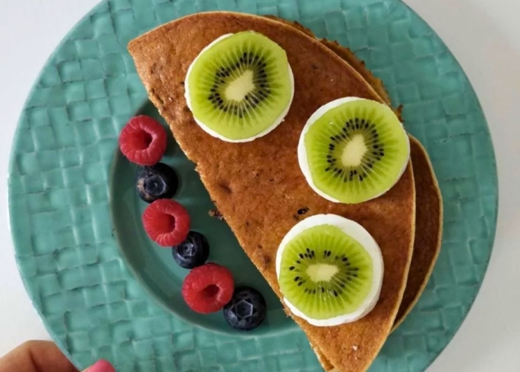 Receita das Panquecas de Maçã