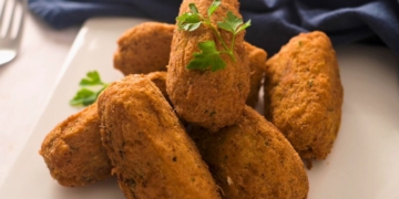 Receita dos Pastéis de Bacalhau com Grão