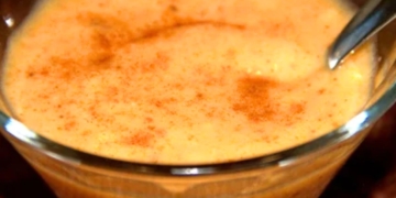 Receita do Semifrio de Dióspiro