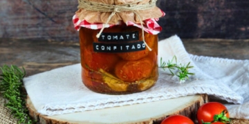 Receita super prática de Tomate Confitado