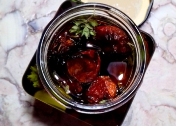 Receita de Tomate Seco em Azeite