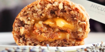 Receita da Torta de Amêndoa com Doce de Ovos