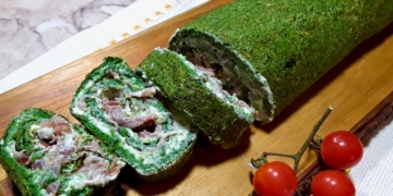 Receita da Torta de Claras com Espinafres muito saborosa
