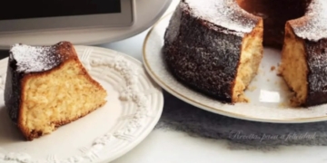 Receita de Bolo simples de Maionese e Limão