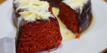 Receita de Bolo de beterraba fácil e fofinho
