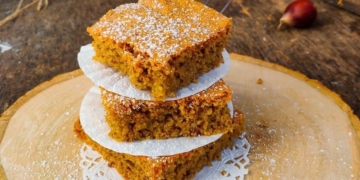 Receita de Bolo de Castanhas sem glúten