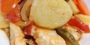 Receita de Caldeirada de Bacalhau