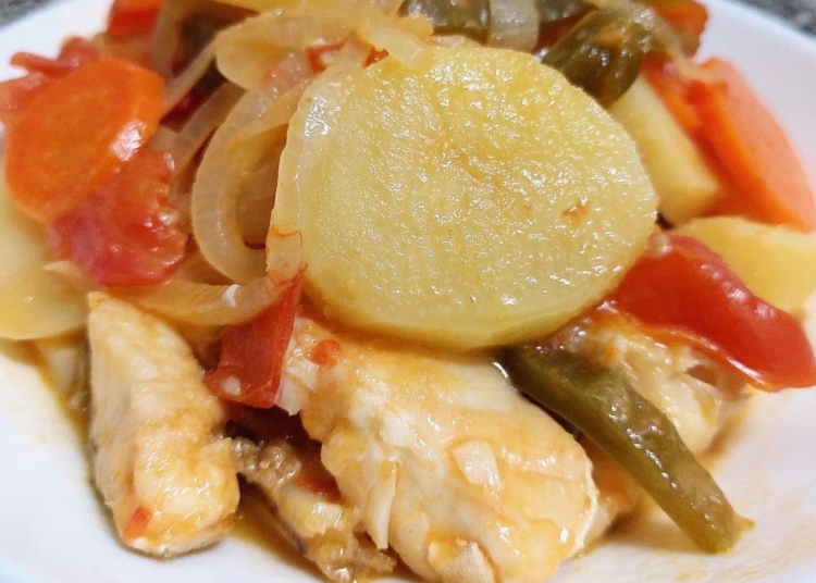 Receita de Caldeirada de Bacalhau