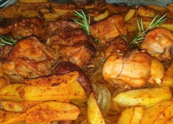 Receita de Coelho assado no forno