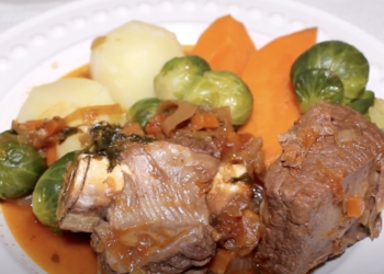 Receita de Entrecosto de vaca na panela de pressão