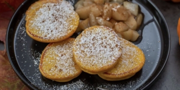 Receita de Panquecas de Castanhas