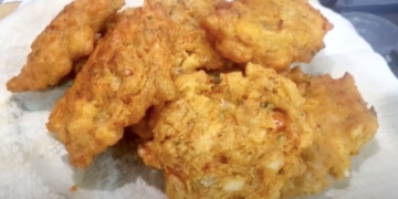 Receita de Pataniscas de Polvo