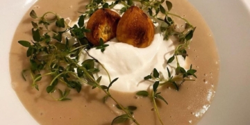 Receita de Sopa de Castanhas e tomilho