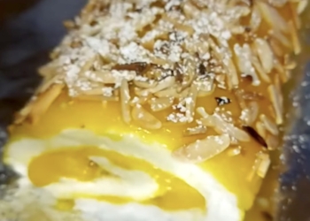 Receita de Torta de Claras com Doce de Ovos
