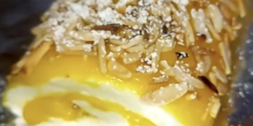 Receita de Torta de Claras com Doce de Ovos