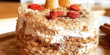 Receita de Bolo de Bolacha 100% vegetal