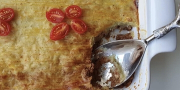 Receita de Empadão de carne à bolonhesa