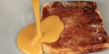 Receita de Rabanadas com doce de ovos