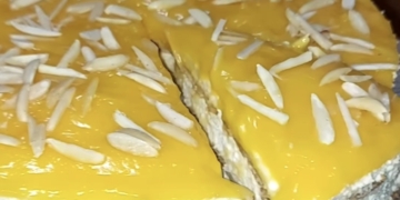Receita de Tarte de Bolacha com sabor único