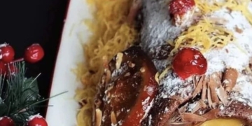 Receita de Torta de chocolate com recheio de creme de ovos
