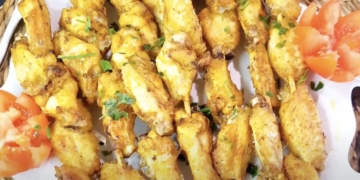 Receita de Asas de Frango grelhadas