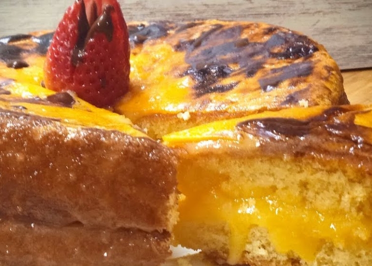 Receita de Bolo de Ovos gratinado