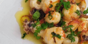Receita de choquinhos com coentros