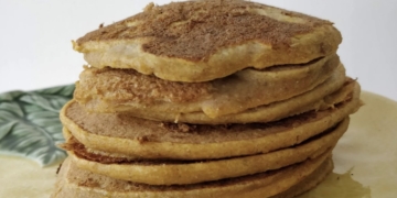 Receita de Panquecas de Abóbora