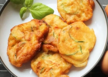 Receita de Panquecas de Curgete com Tomate Seco