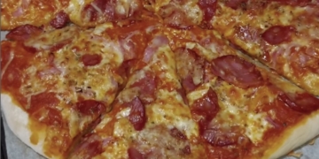 Receita de Pizza Caseira e reconfortante