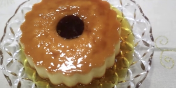 Receita de Pudim de Ovos simples