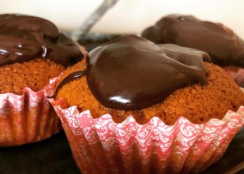 Receita de Queques de cenoura e laranja 100% vegetais