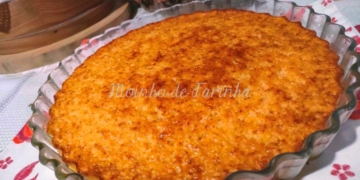 Receita de Tarte Queijada de Iogurte