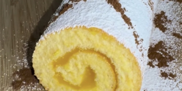 Receita de Torta com creme de ovos