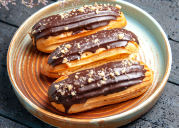 Receita de Éclaires deliciosos