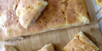 Receita fácil e rápida de Bola de Queijo e Fiambre