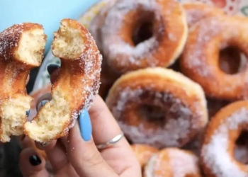 Receita de Donuts fofos e deliciosos