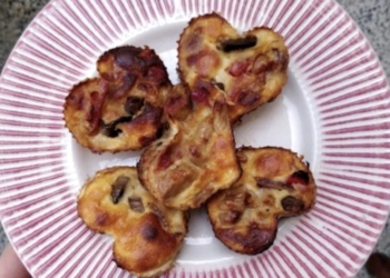 Receita de Mini Quiche Low Carb, fácil de fazer