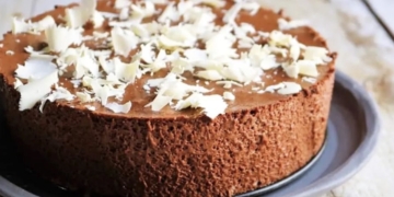 Receita de Mousse à Fatia de 3 chocolates