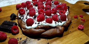 Receita de Pavlova de chocolate mais saudável