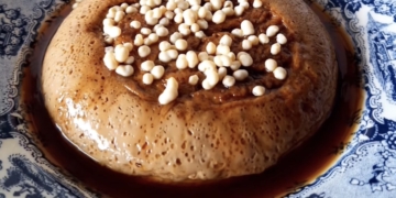 Receita de Pudim de Café no Micro-ondas