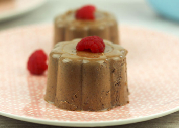 Receita de Pannacotta de Chocolate