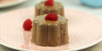 Receita de Pannacotta de Chocolate