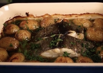 Receita de Bacalhau à Lagareiro