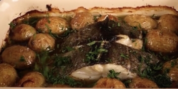 Receita de Bacalhau à Lagareiro