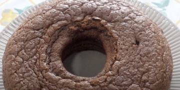 Receita de Bolo de cacau simples e delicioso
