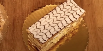 Receita de Bolo Mil folhas, elegante e delicioso