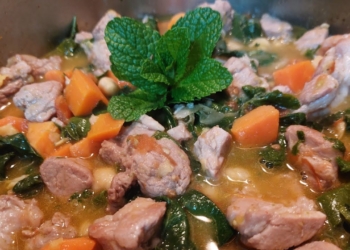 Receita de Carne Estufada com Legumes