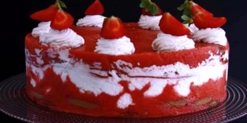 Receita de Delícia fresca de morango