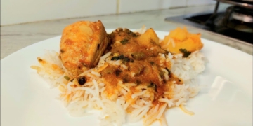 Receita de Caril de Frango com Batata